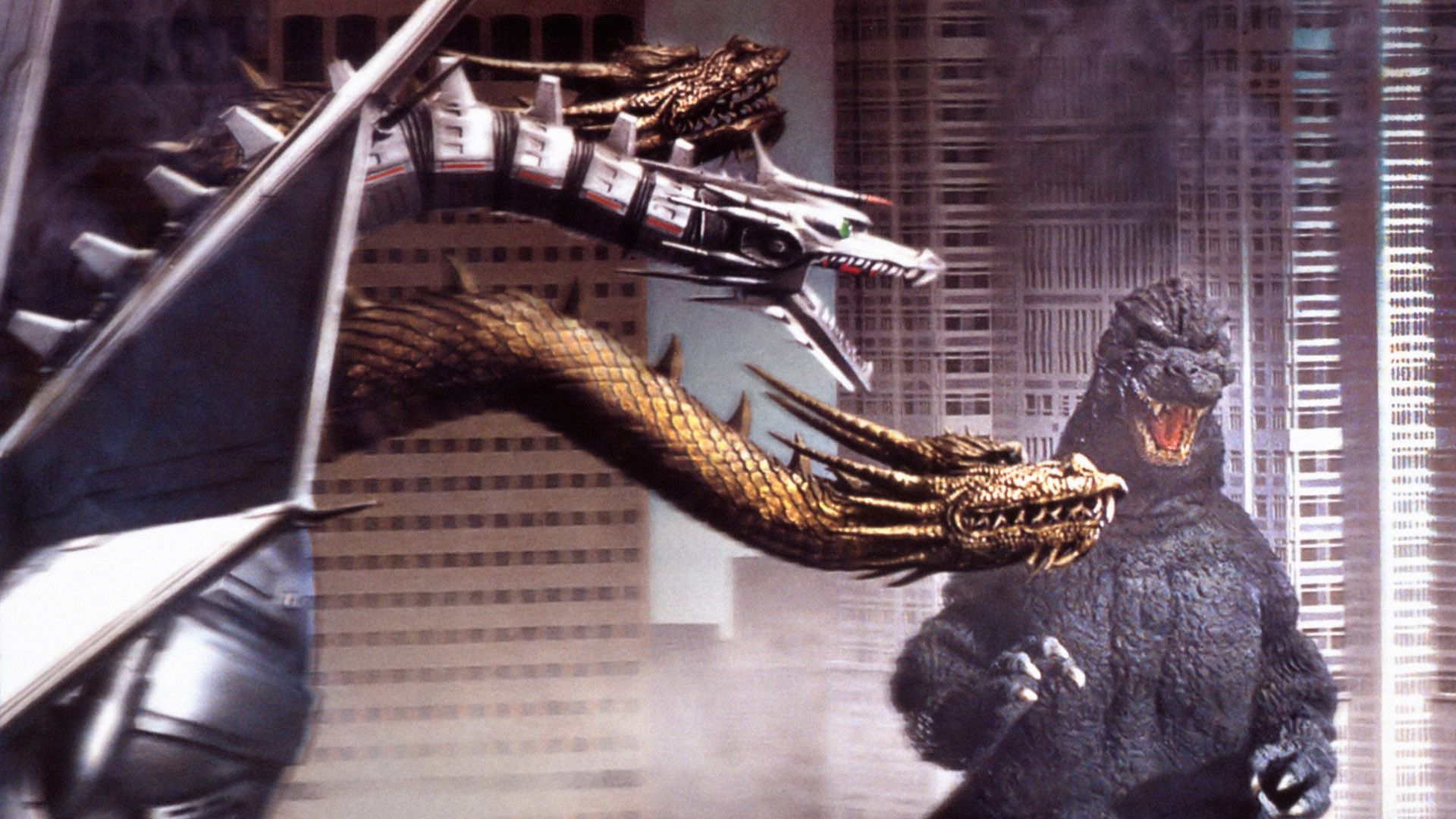 Cubierta de Godzilla contra King Ghidorah