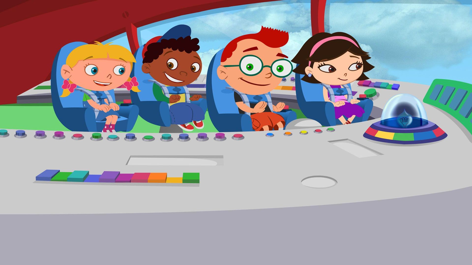 Cubierta de Little Einsteins (Mini Einsteins)