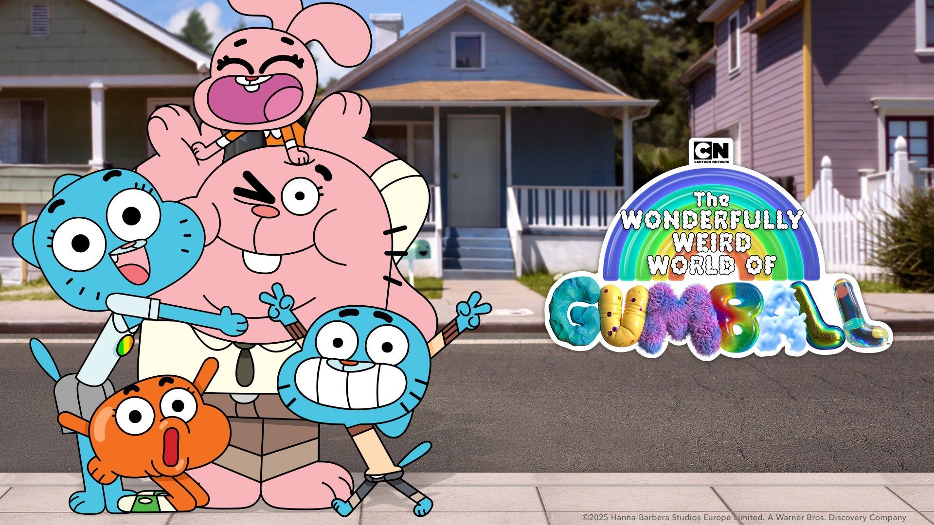 Cubierta de El maravillosamente extraño mundo de Gumball