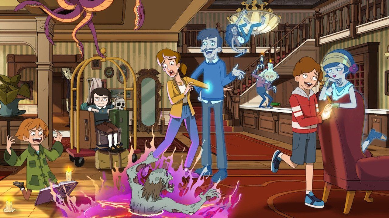 Cubierta de El hotel embrujado