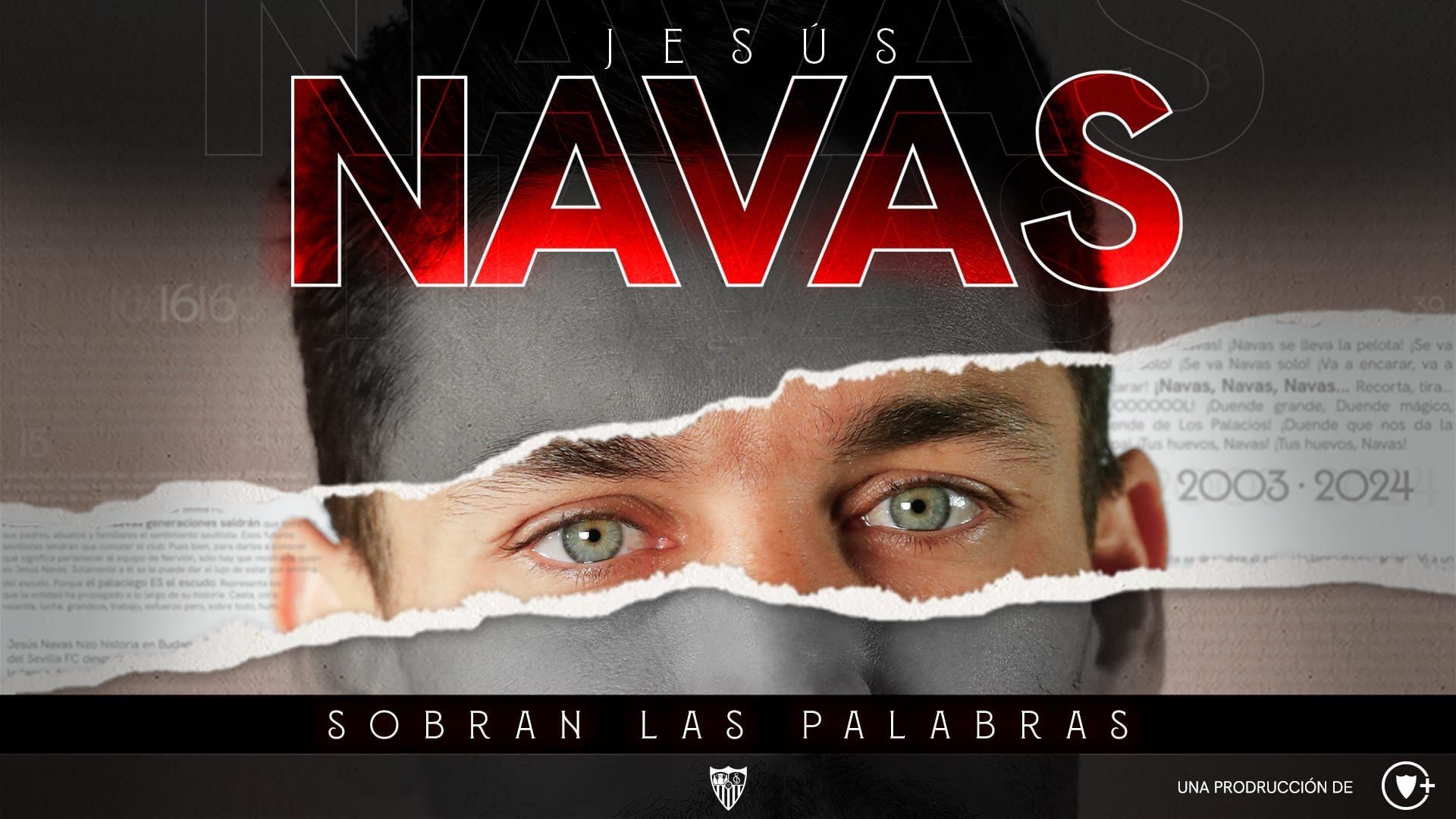 Cubierta de Jesús Navas, sobran las palabras