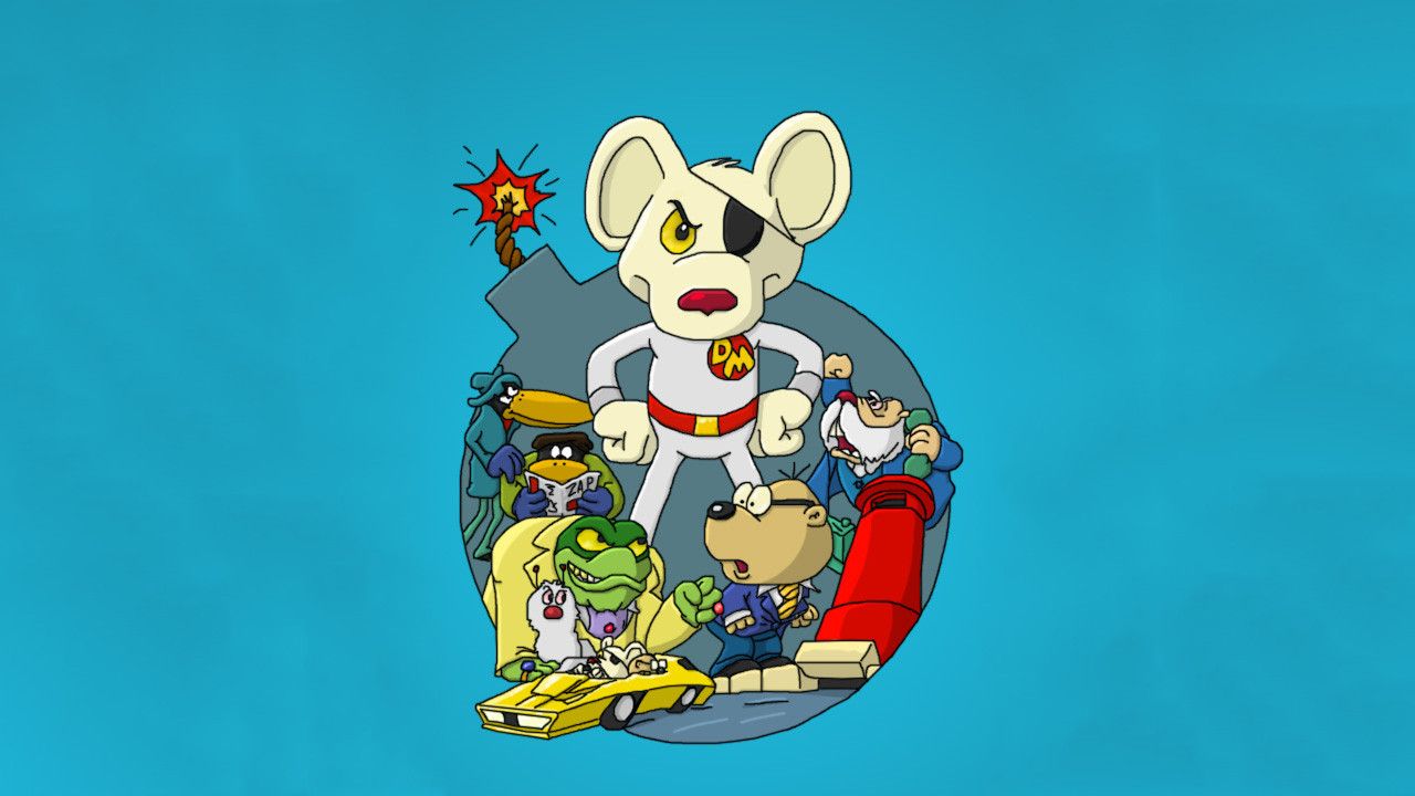 Cubierta de Danger Mouse, el ratón justiciero