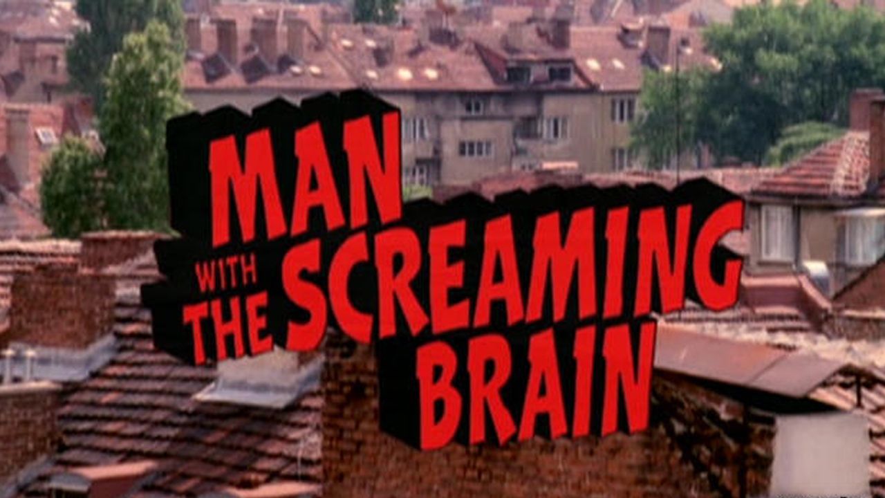 Cubierta de Man with the Screaming Brain