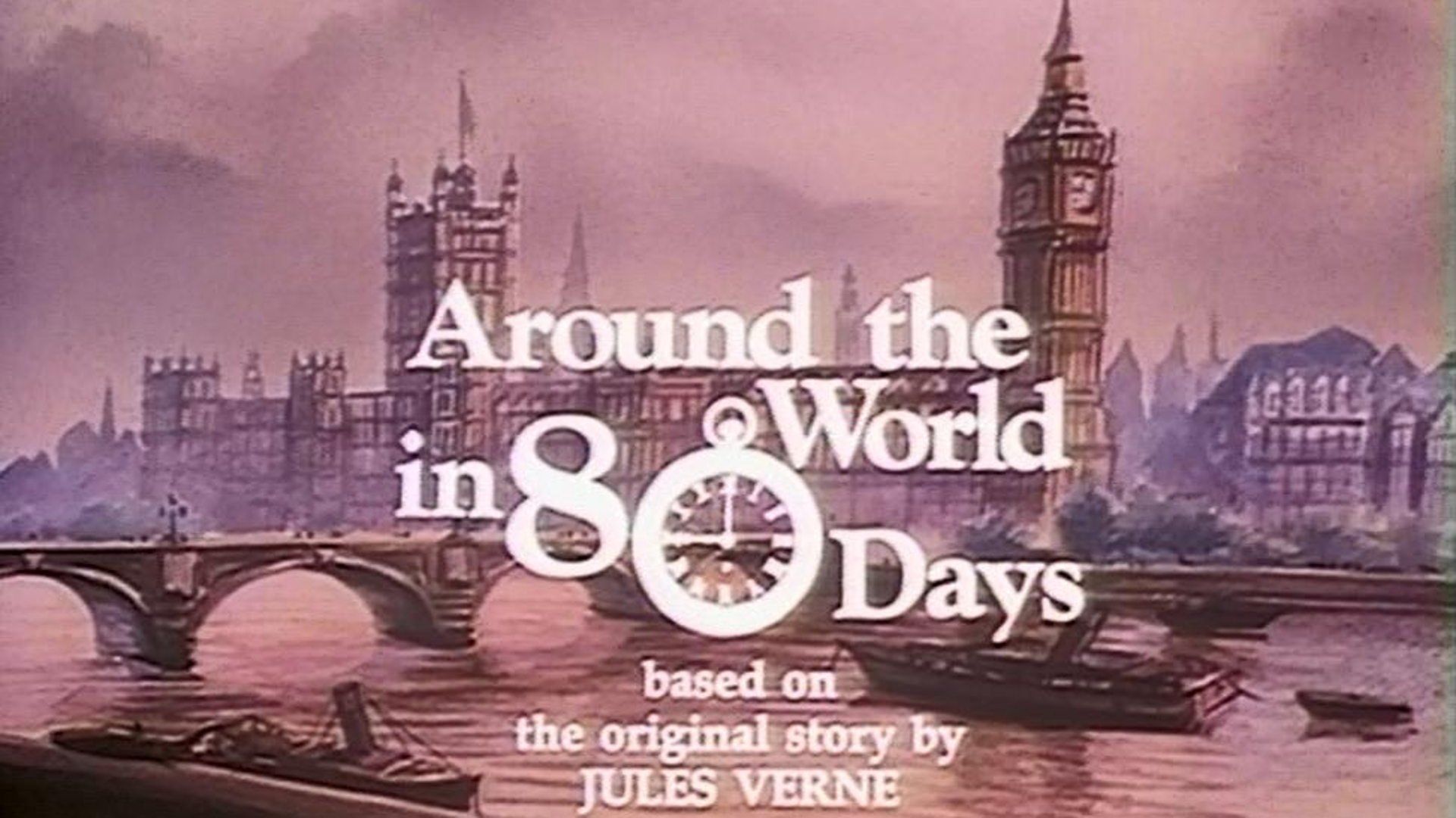 Cubierta de Around the World in 80 Days