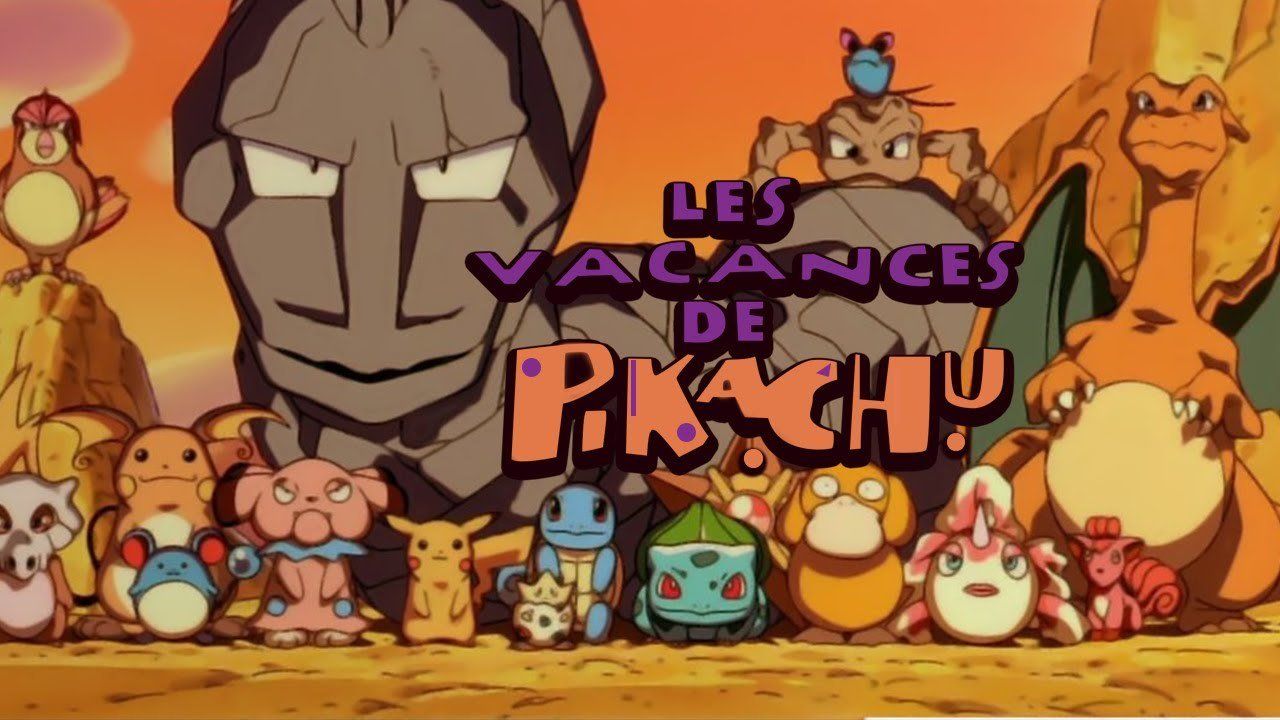 Cubierta de Pokémon: Las vacaciones de Pikachu
