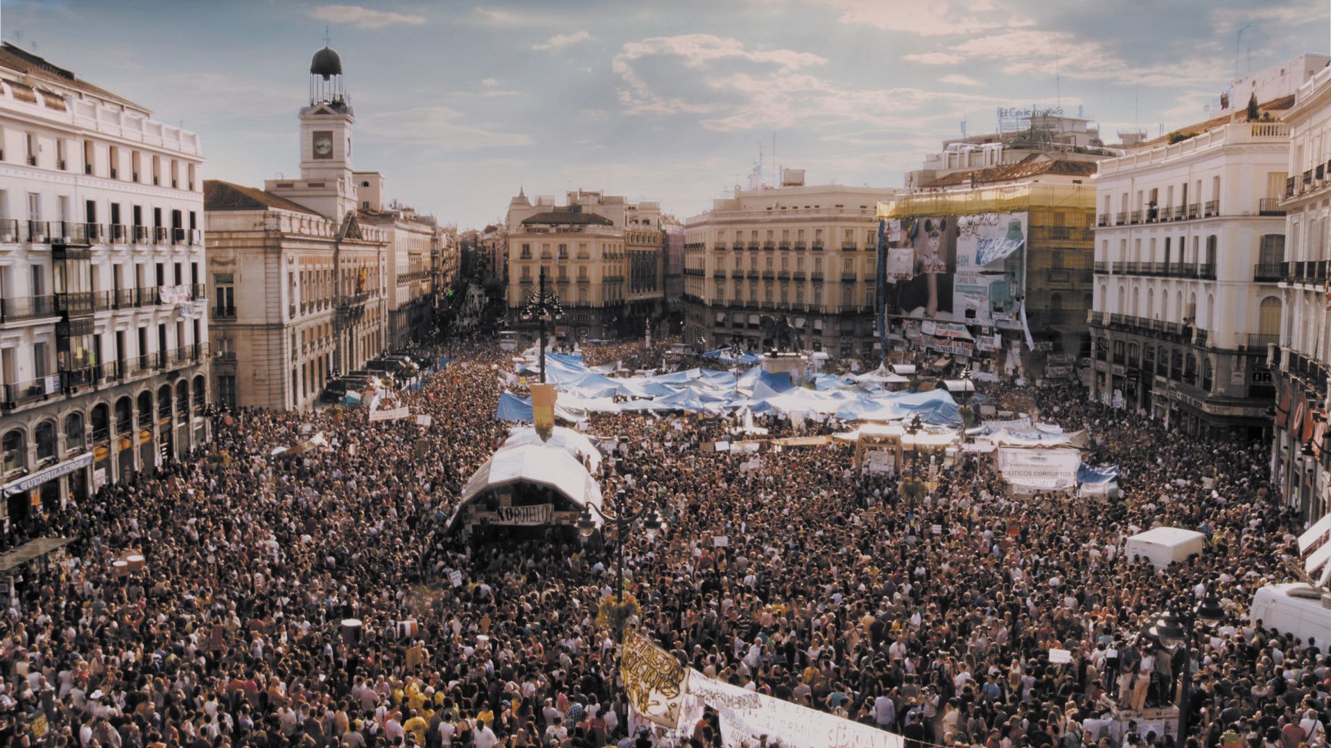 Cubierta de Indignados