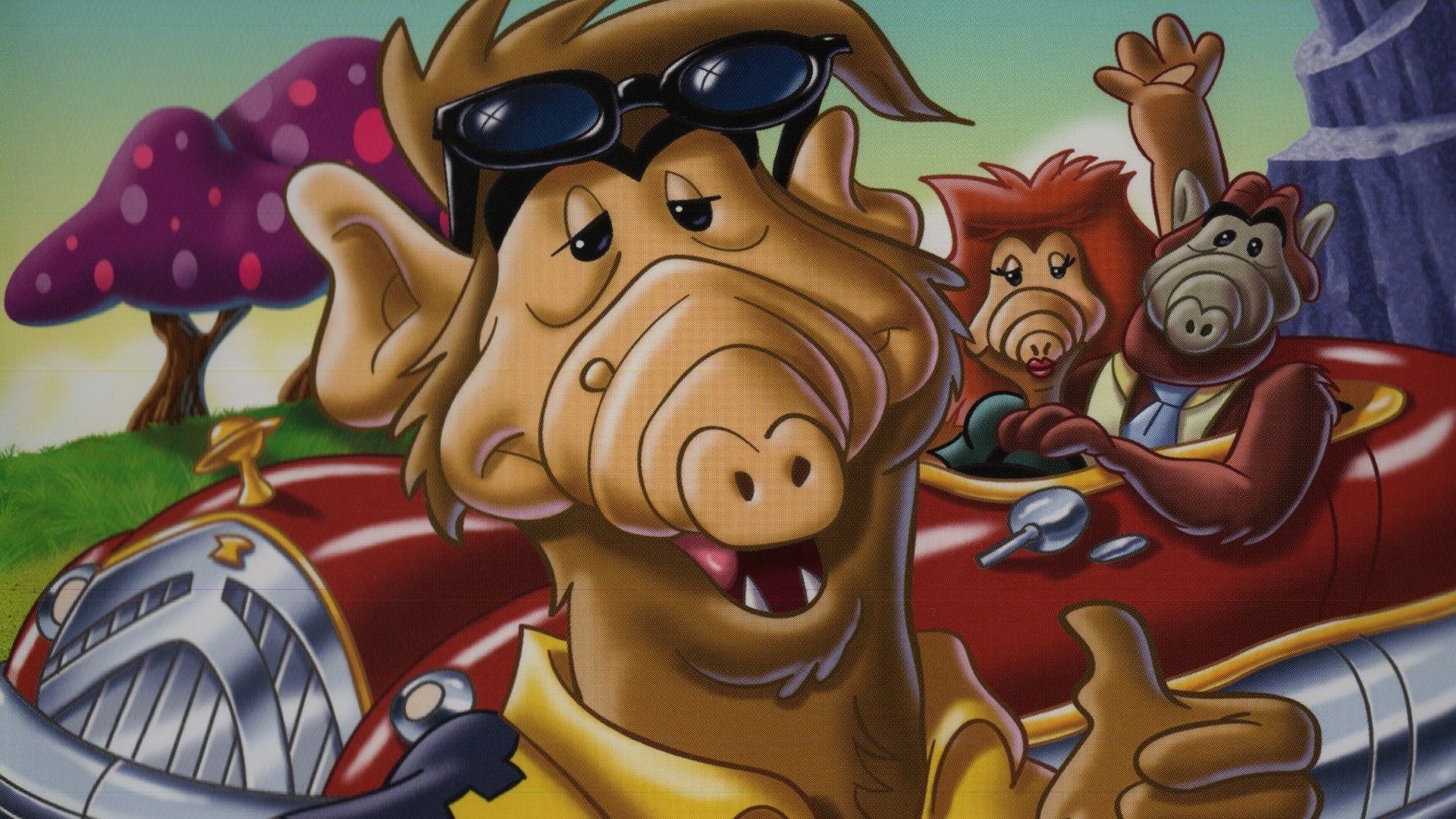 Cubierta de ALF: La serie animada