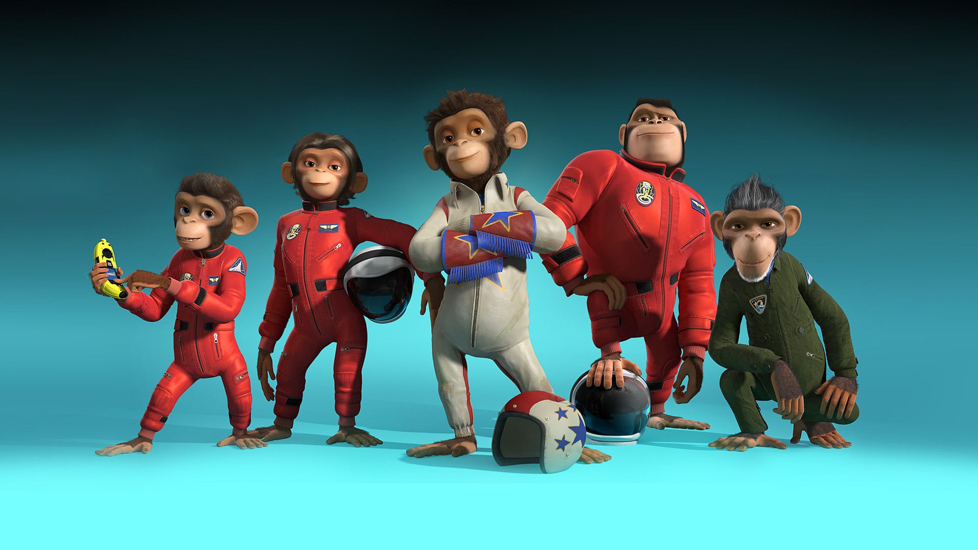 Cubierta de Space Chimps: Misión espacial