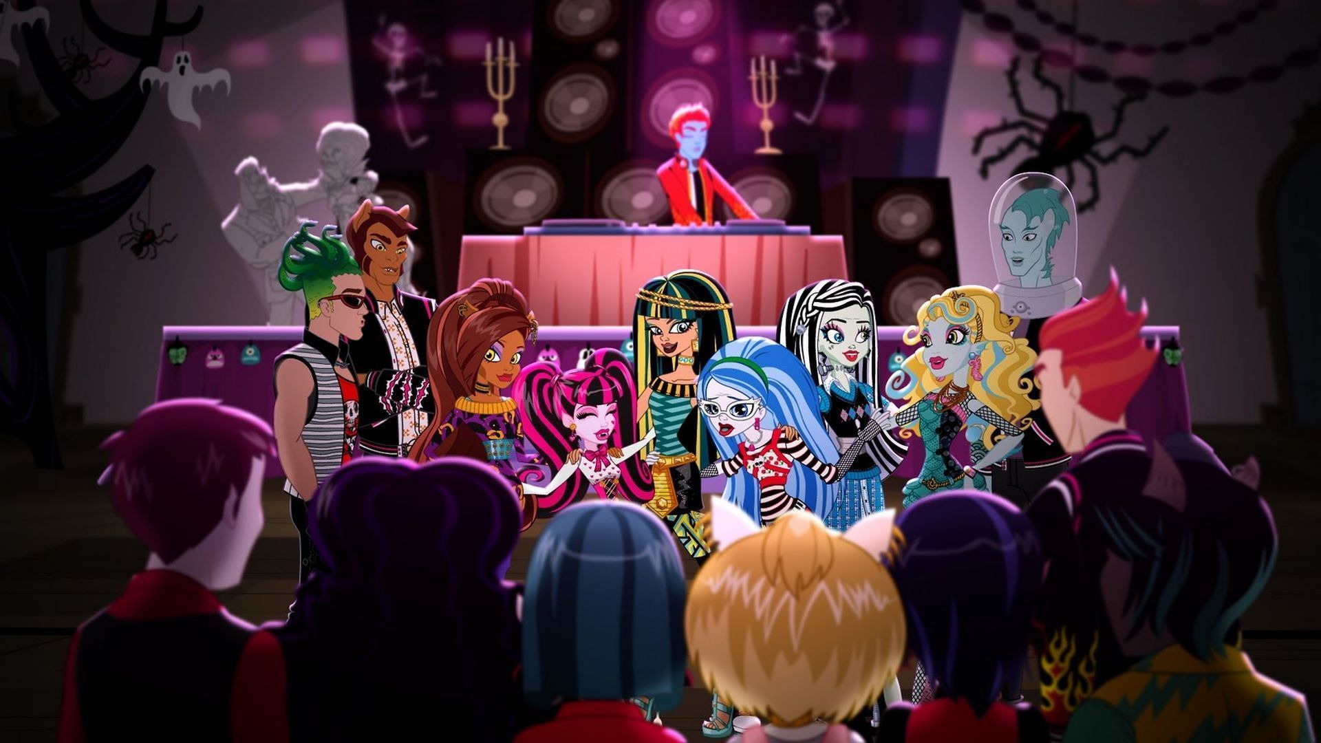 Cubierta de Monster High: Guerra de colmillos (Colmillos contra pelo)