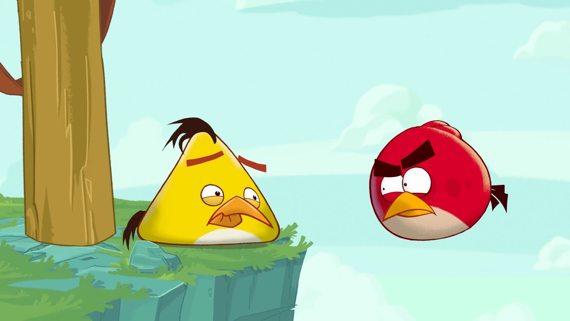 Cubierta de Angry Birds Toons