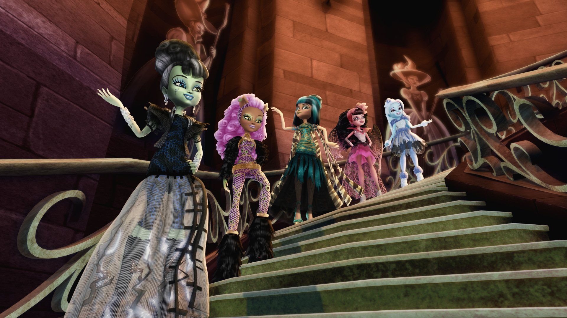 Cubierta de Monster High: Una fiesta divina de la muerte