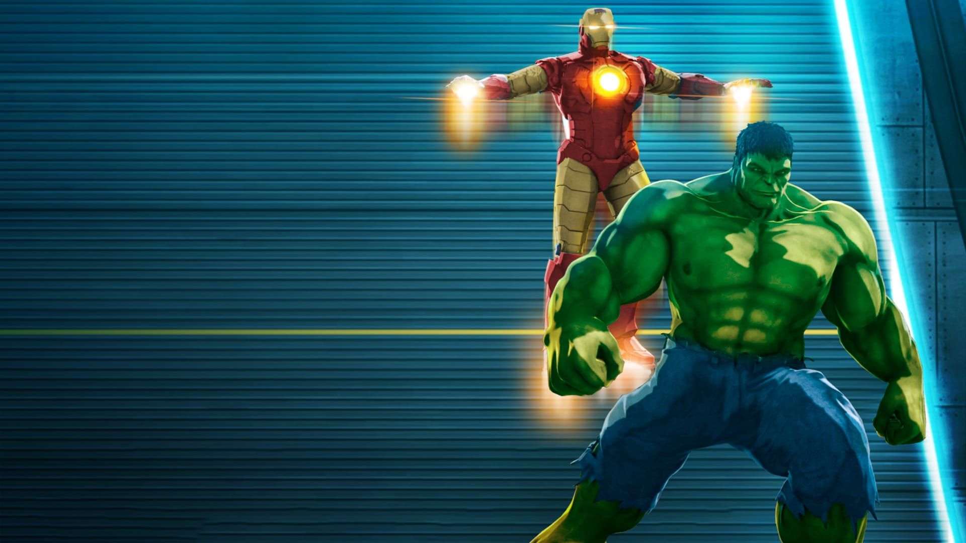 Cubierta de Iron Man & Hulk: Heroes United