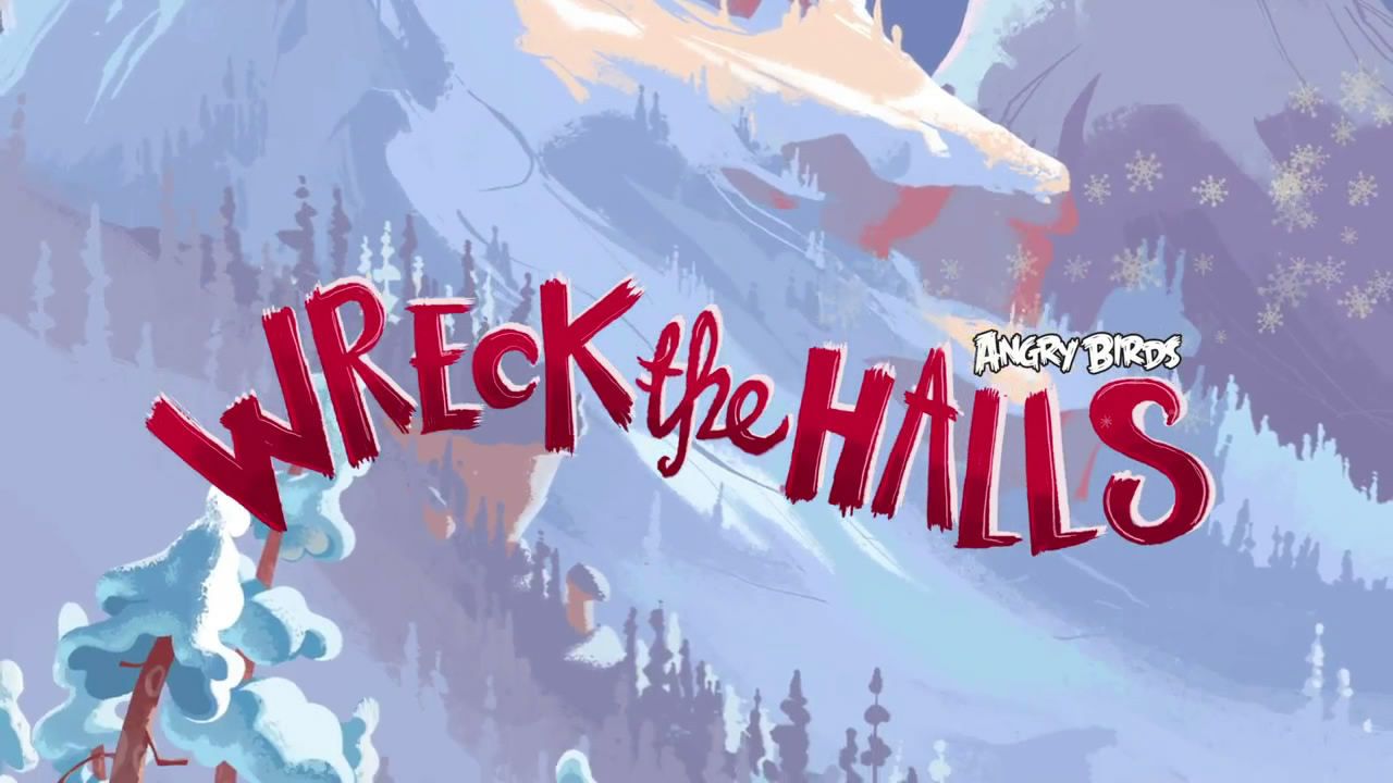 Cubierta de Angry Birds: Wreck the Halls