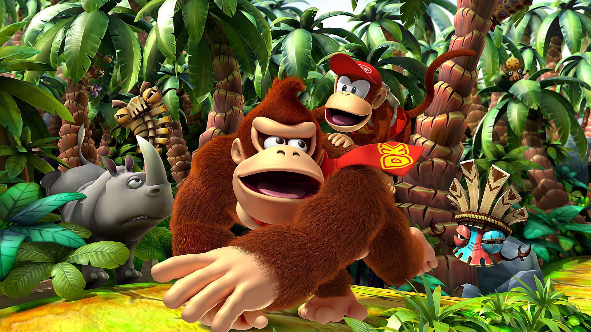 Cubierta de Donkey Kong Country