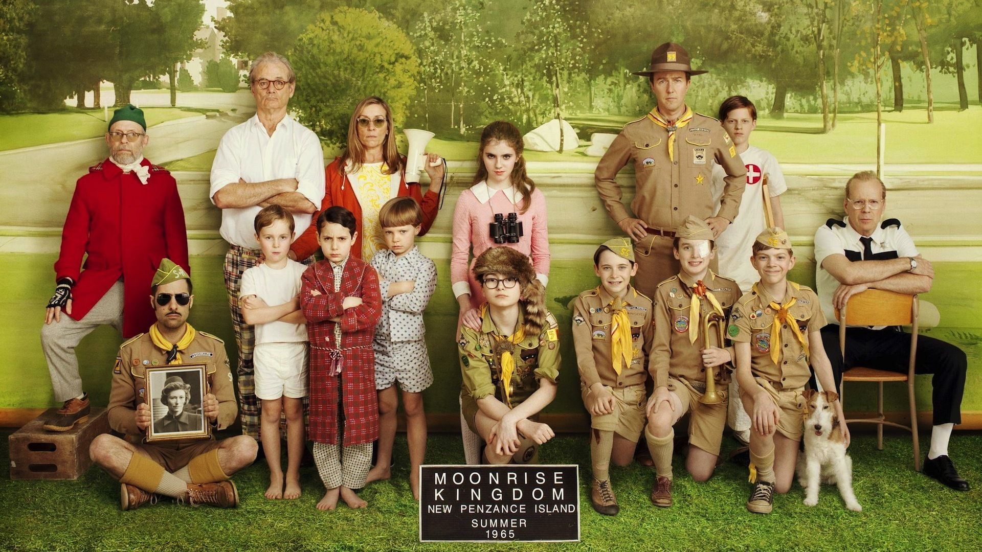 Cubierta de Moonrise Kingdom