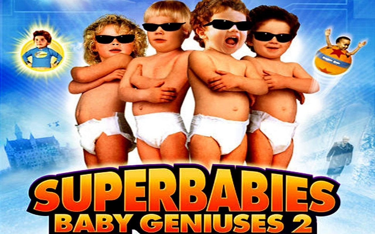 Cubierta de Unos peques geniales 2 (Los SuperBabies)