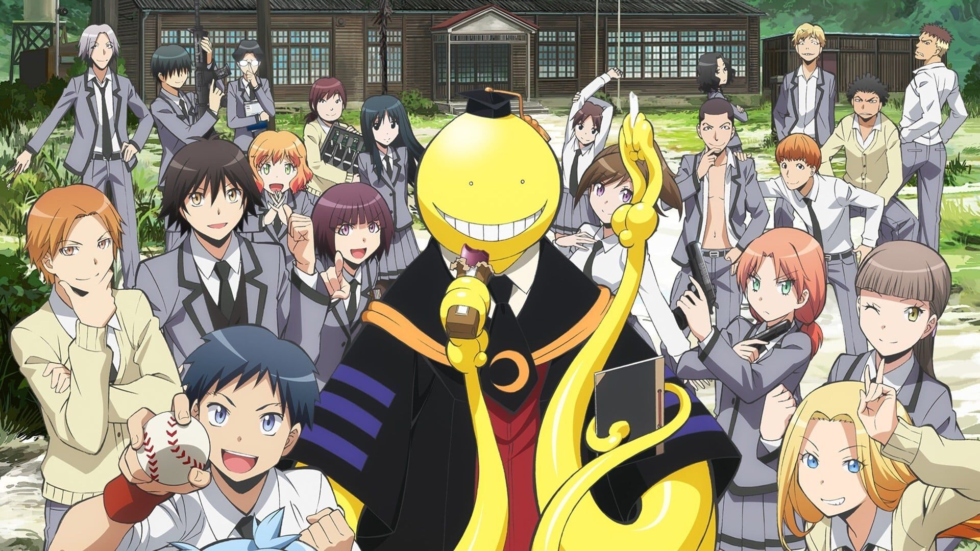 Cubierta de Assassination Classroom