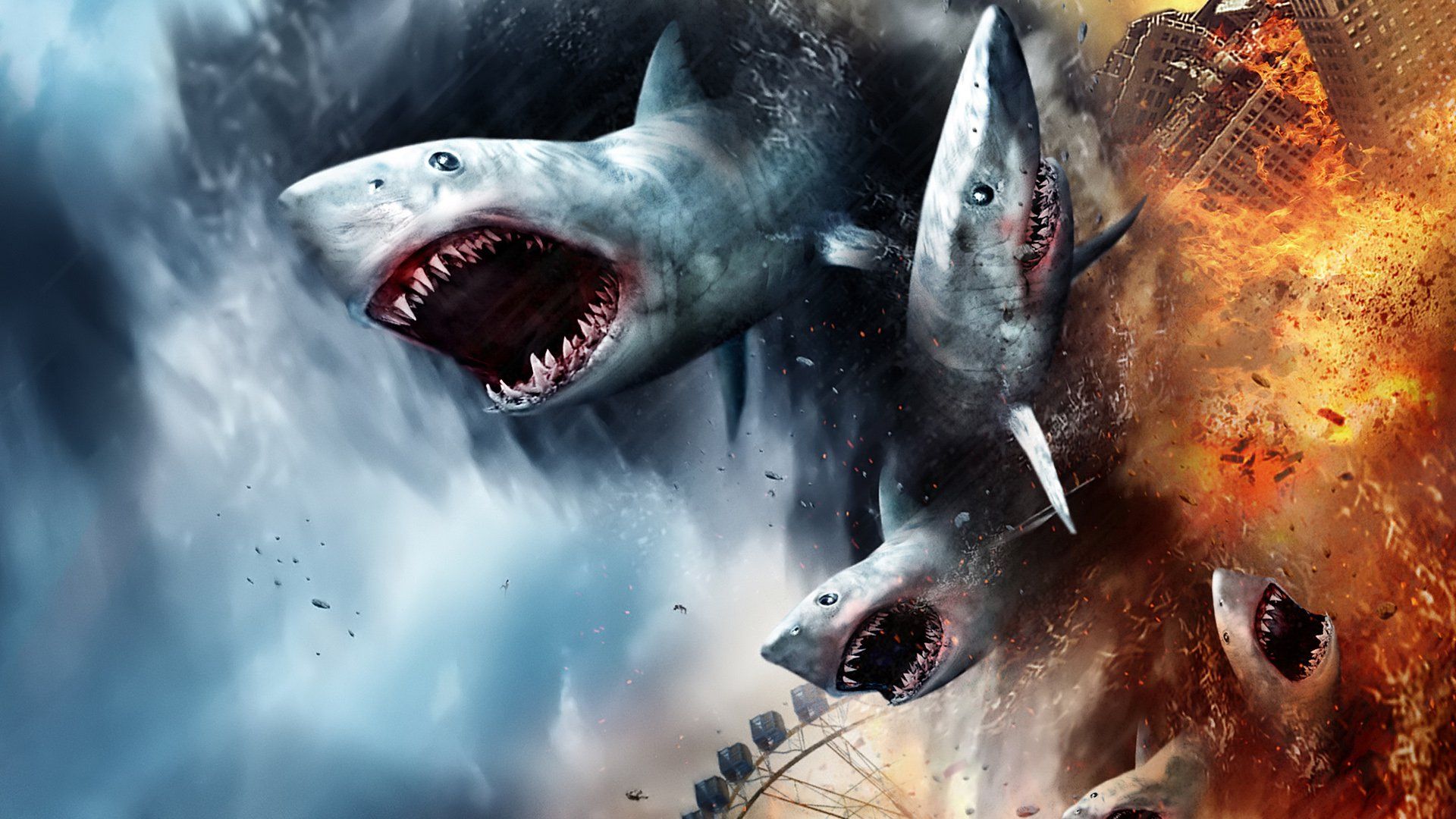 Cubierta de Sharknado 3