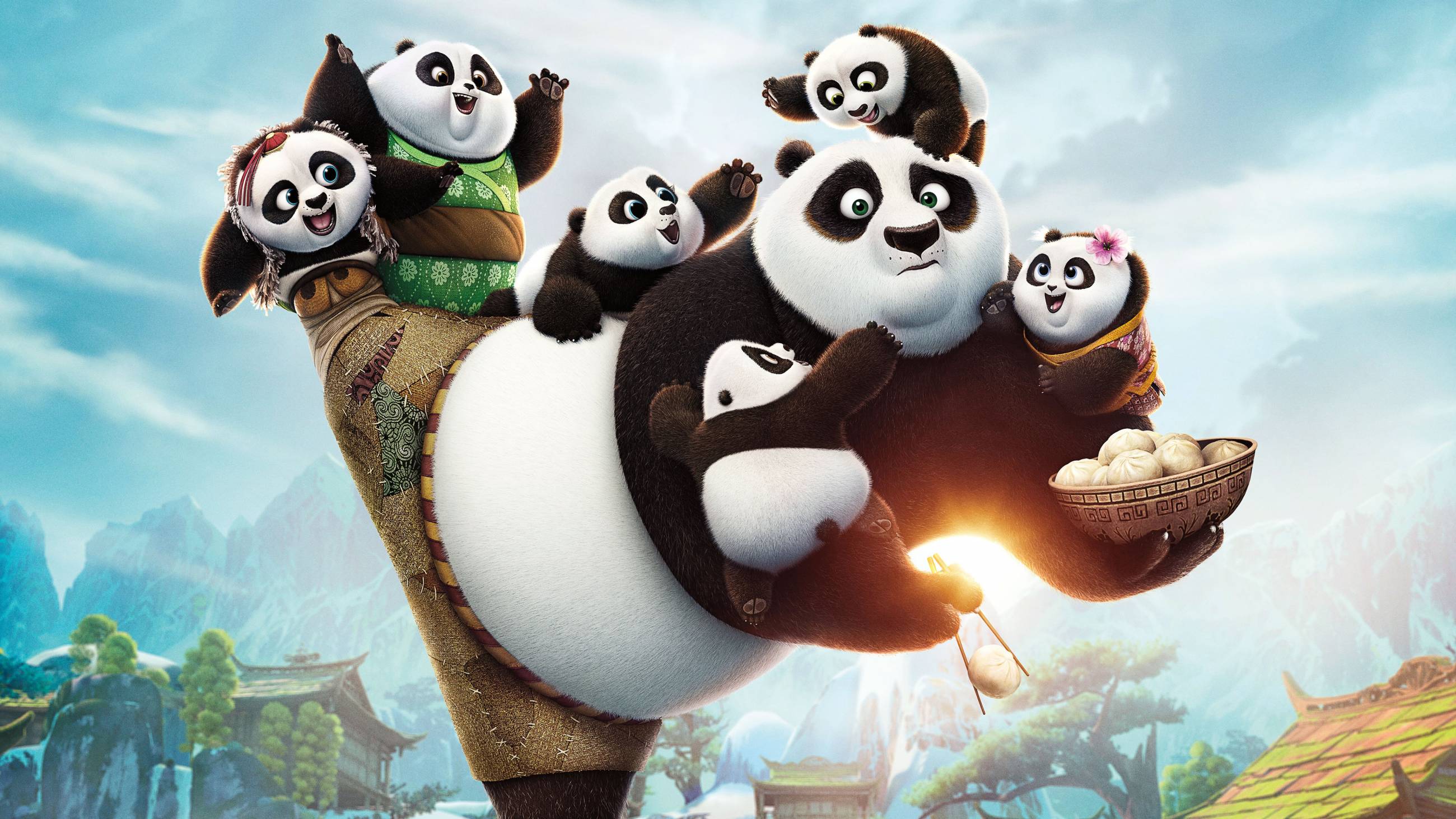 Cubierta de Kung Fu Panda 3