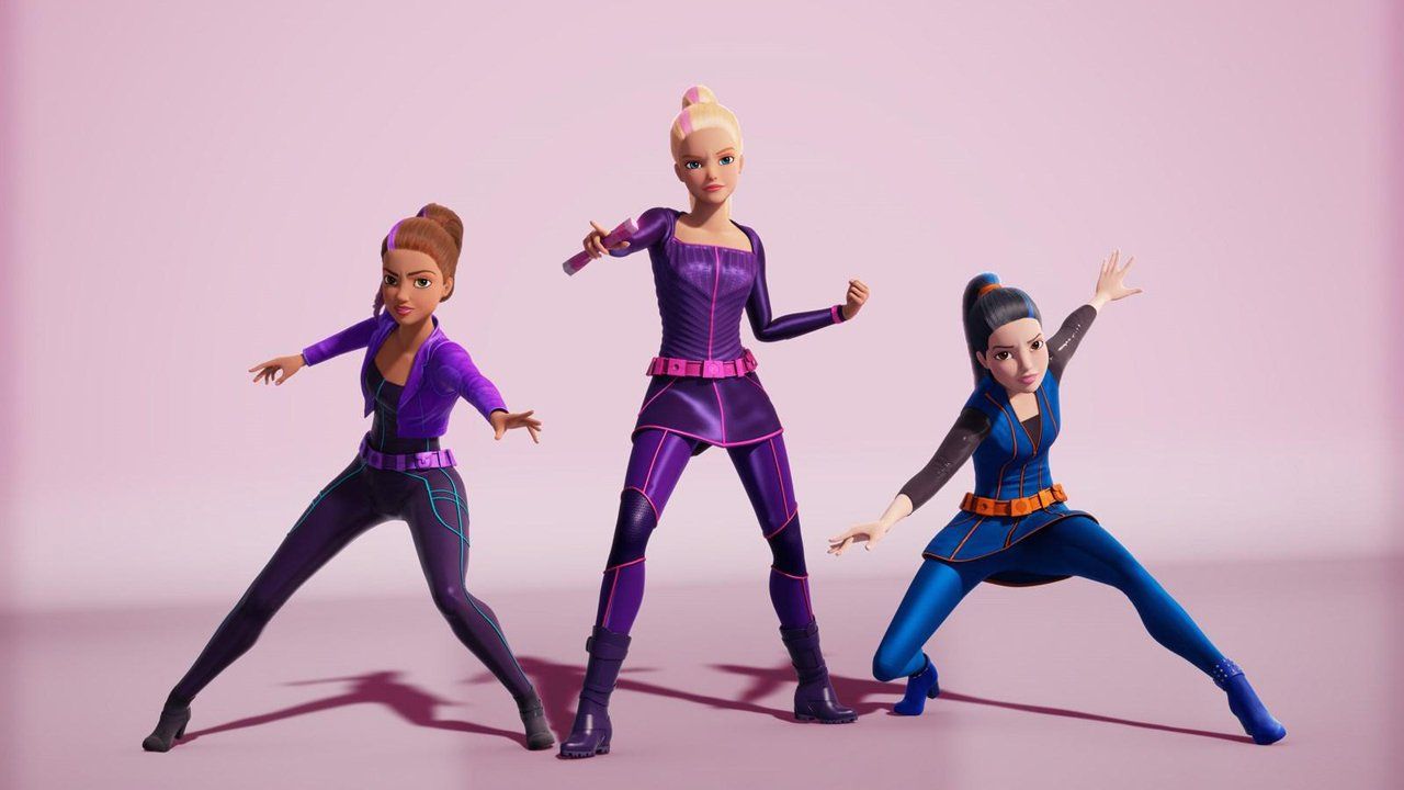 Cubierta de Barbie equipo de espías