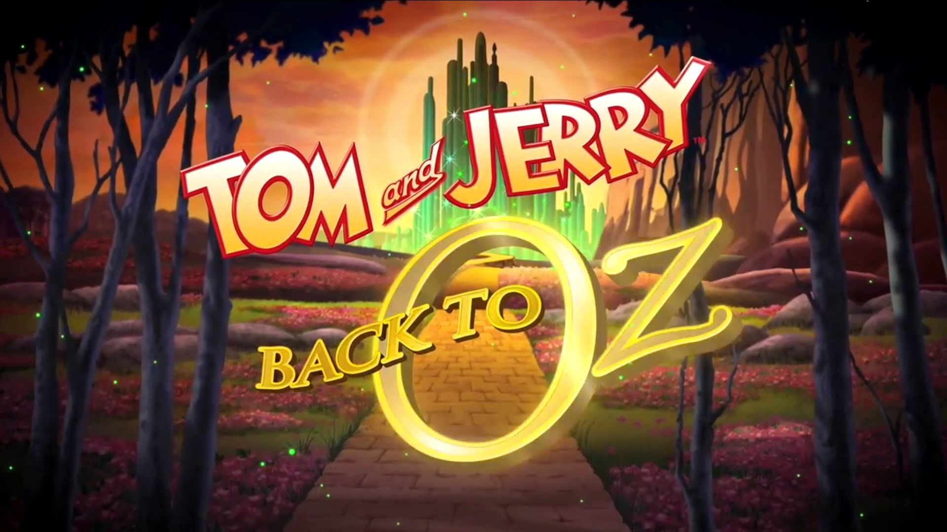 Cubierta de Tom y Jerry: Regreso al mundo de Oz