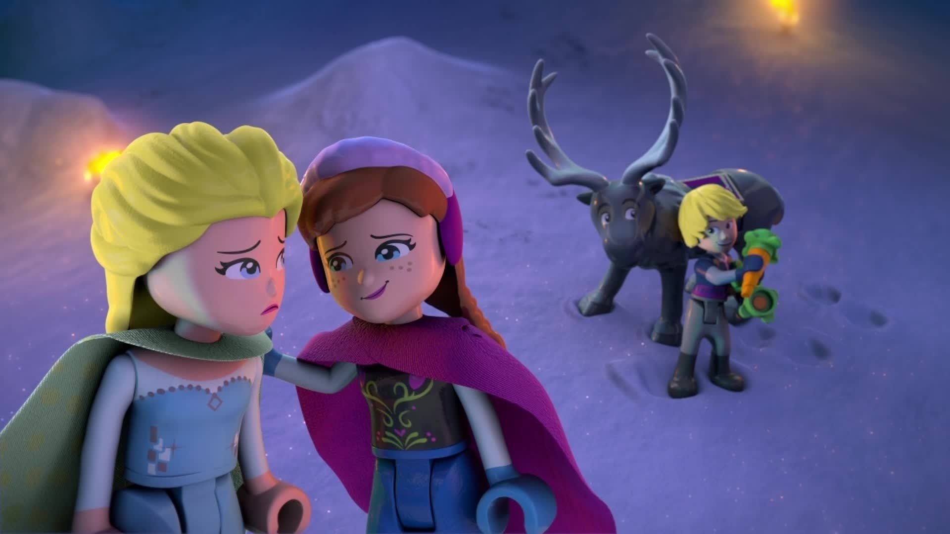 Cubierta de LEGO Frozen: Luces de invierno