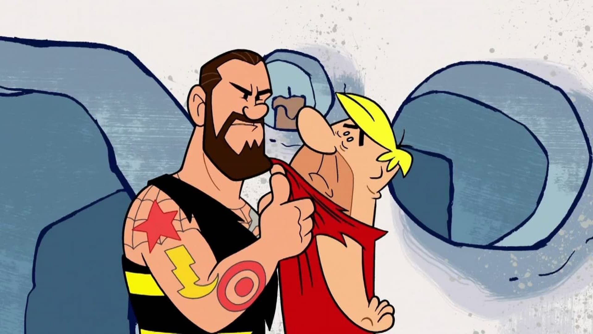 Cubierta de Los Picapiedra & WWE: Stone Age Smackdown!