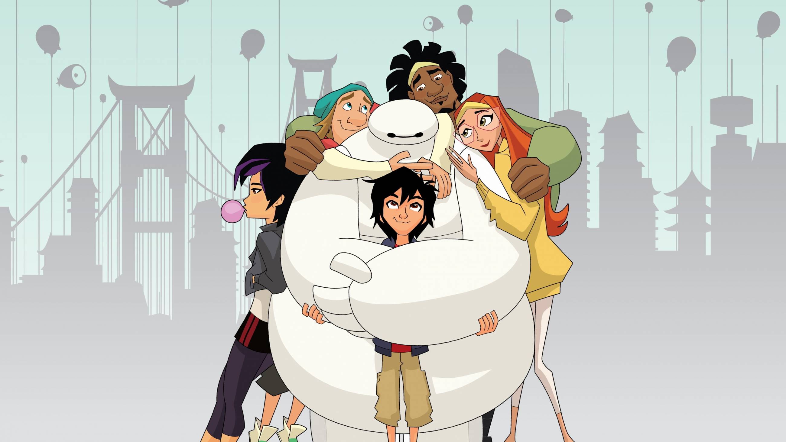 Cubierta de Big Hero 6: La serie