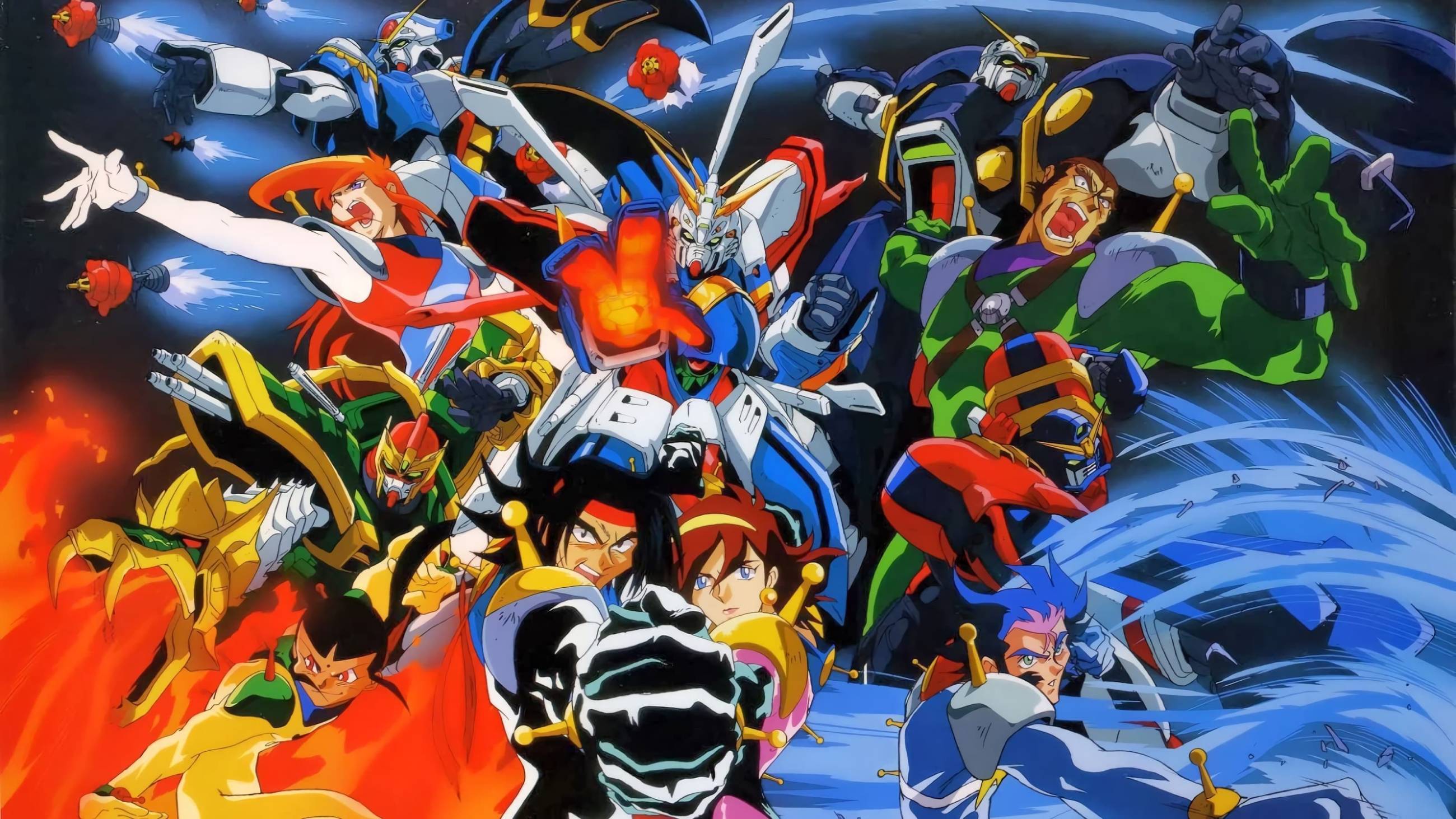 Cubierta de Mobile Fighter G Gundam