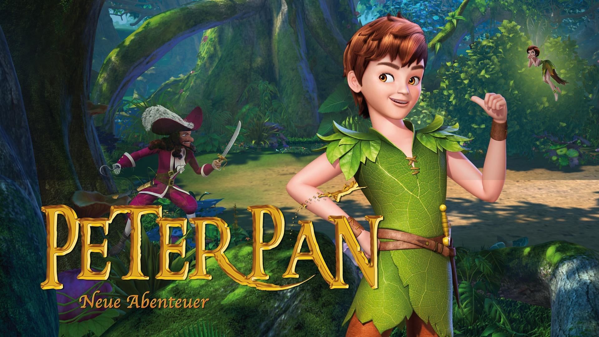 Cubierta de Las nuevas aventuras de Peter Pan