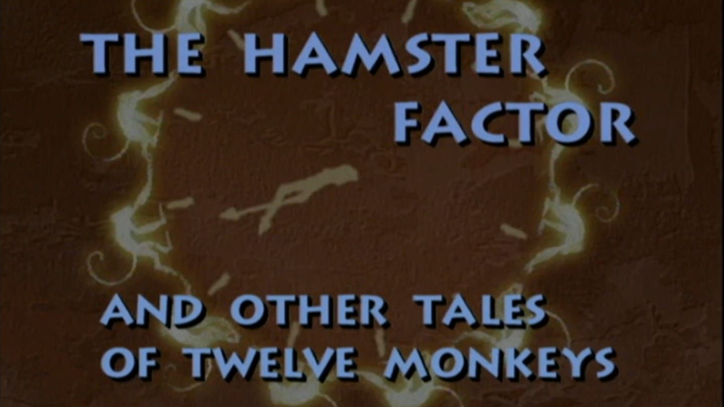 Cubierta de El factor hámster y otros cuentos sobre 12 monos