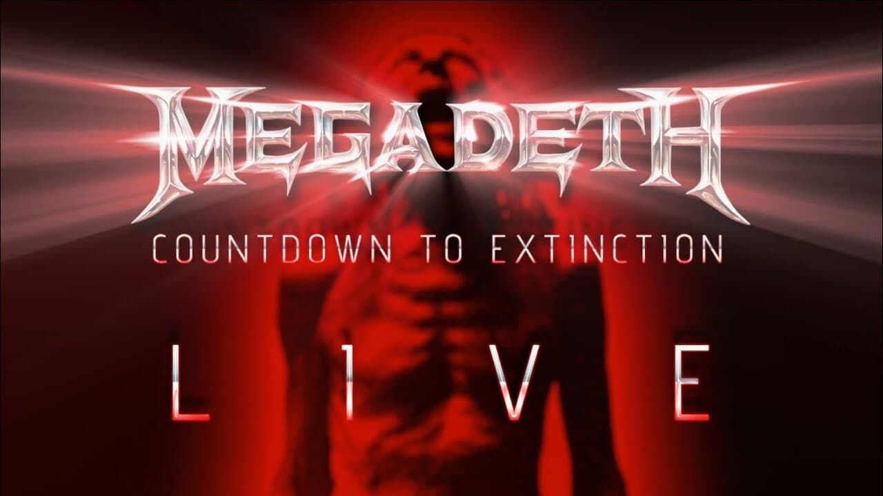 Cubierta de Megadeth: Countdown to Extinction - Live