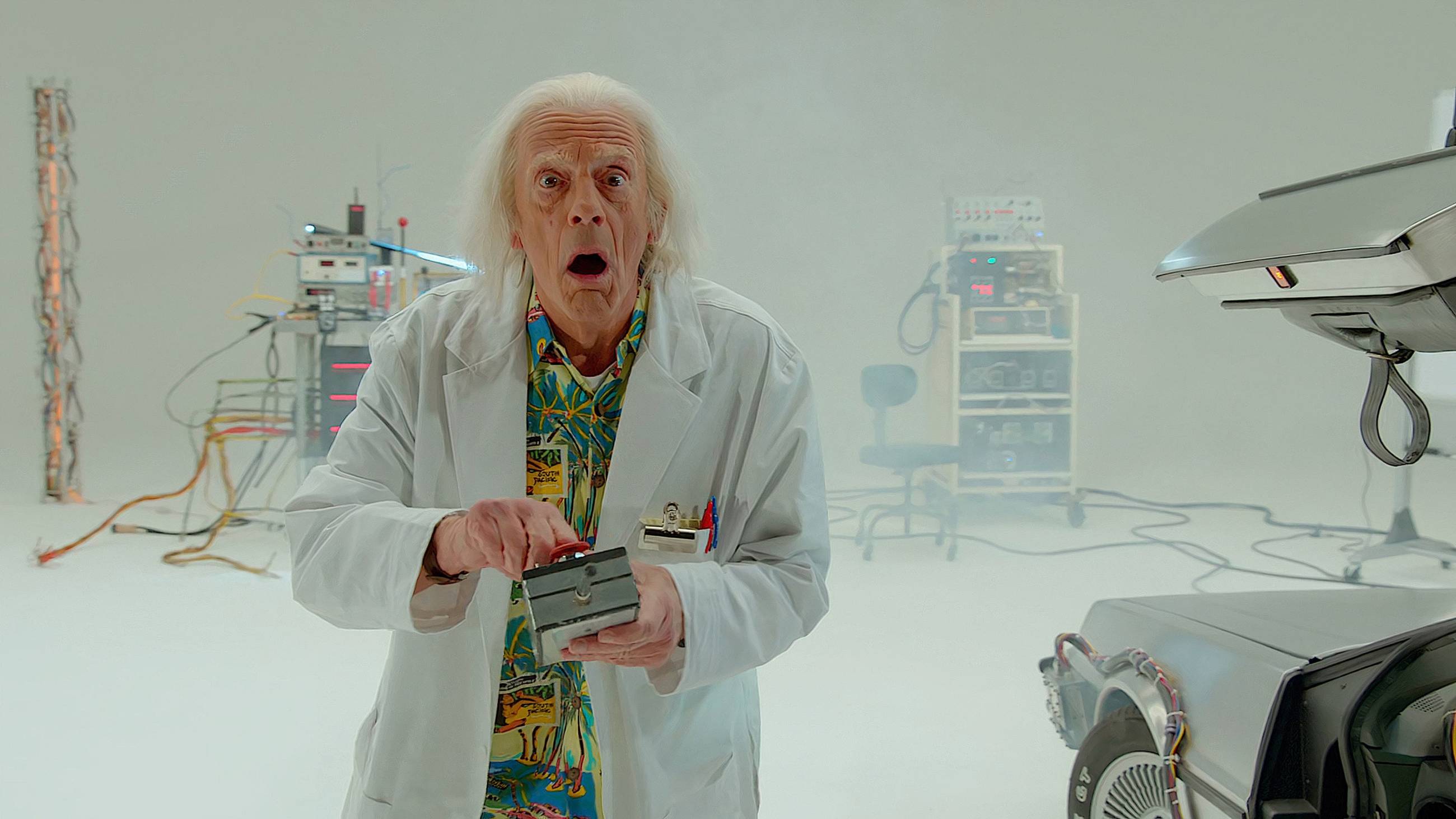 Cubierta de Doc Brown Saves the World